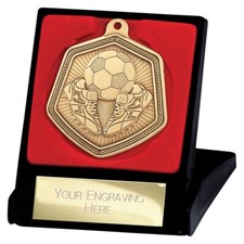 Football Medals Moulded Falcon