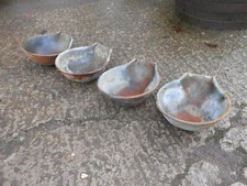  4 VINTAGE RUSTIC WALL WATER TROUGHS / GARDEN PLANTERS