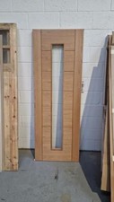 Palermo Original 1 Light Internal Oak Pre Finished Door Clear Glass