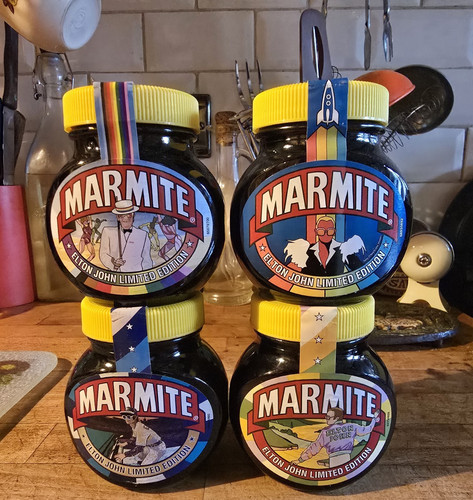 Marmite elton john limited - elton,