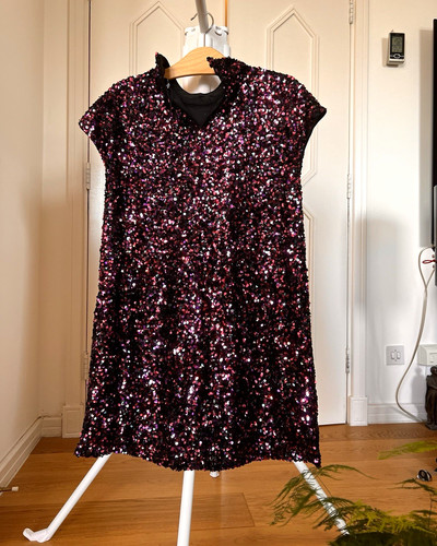 Zara womens sequinned shift - zara,