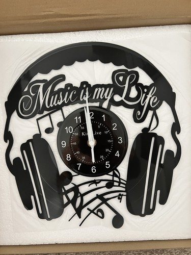 Music life wall clock - music, is