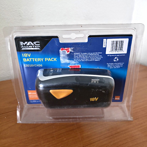 Mac allister 18v - nicd, battery