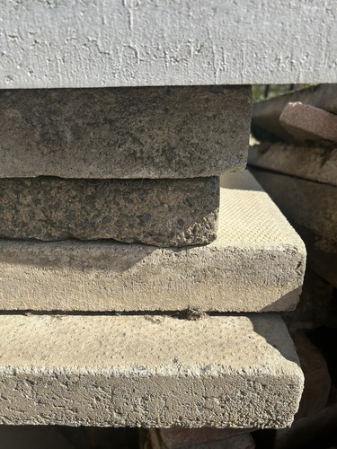 Concrete garden paving flags - concrete,