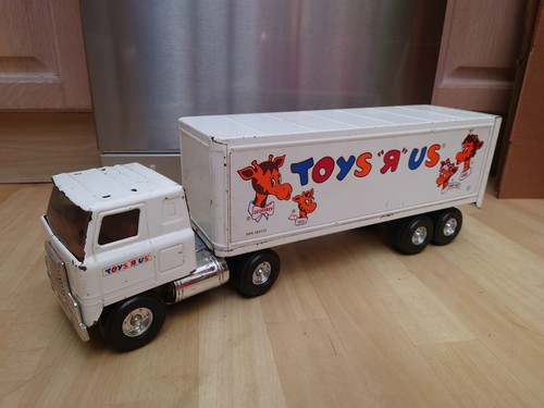 Toys us metal semi - toys,