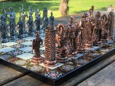 Antique Mythology Chess Set |