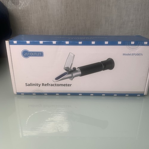 Salinty refractometer - salinty, 0-10%