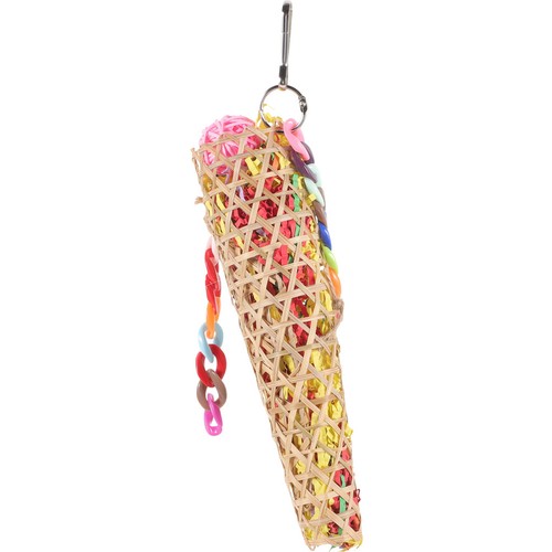 Durable hanging parakeet toy - hanging,