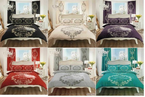 Script duvet cover quilt - script,