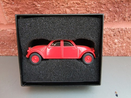 Citroen 2cv biface red - citroen,