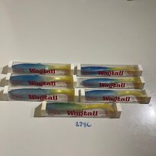 Wagtail Rubber Lures x 7 Blue Green Yellow Reg. Des. No 959039 Made In England