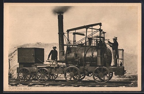 Puffing billy narrow - puffing, narrow-gauge