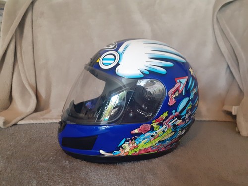 Hjc customised crash helmet - crash,