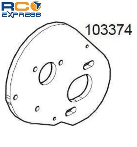 Hpi motor plate - hpi,