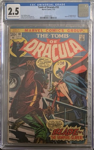 Tomb dracula cgc 2 - dracula, 2.5