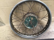 BSA B15 B40  Triumph Full Width Wheel 18” Dunlop Rim