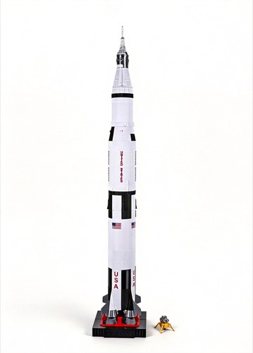 144 nasa saturn - v, rocket