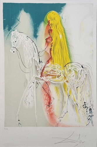 Salvador dali lady - salvador, godiva