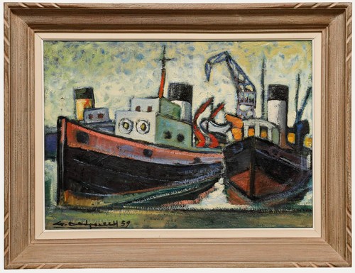 Framed mid 20th - mid,