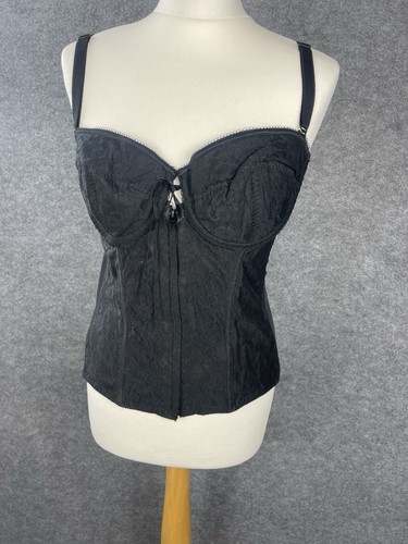 Gothic whimsical black lace - black,