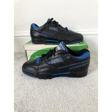 Puma XTG Black Trainers X4500 Lace Up Gait Cycle Locking Size 9 Vintage 1980s