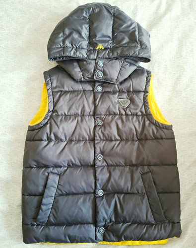 Armani junior hooded puffer - junior,