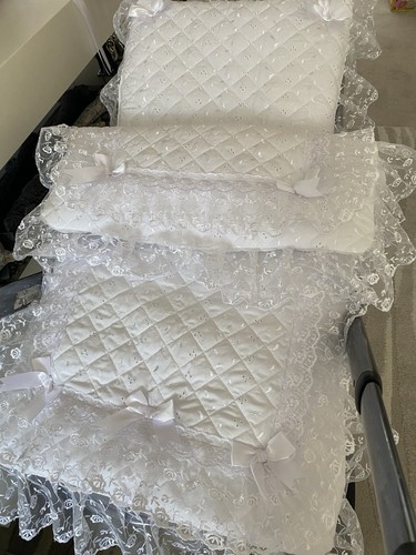 Babies white quilted coach - babies,