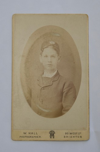 Cdv young victorian man - cdv,