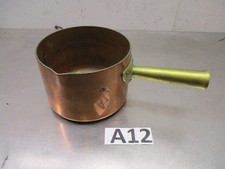 VINTAGE SMALL COPPER SAUCE PAN POT SAUCEPAN