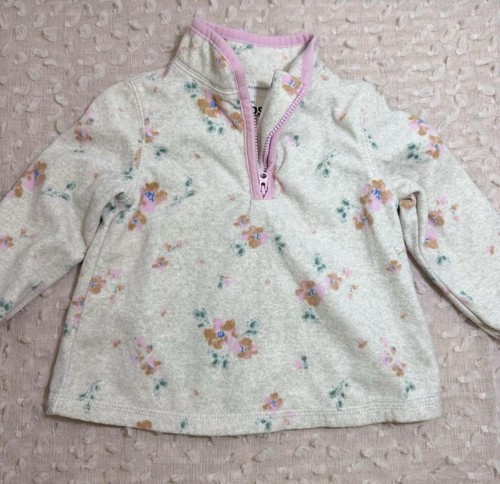 Oshkosh gosh floral fleece - oshkosh,