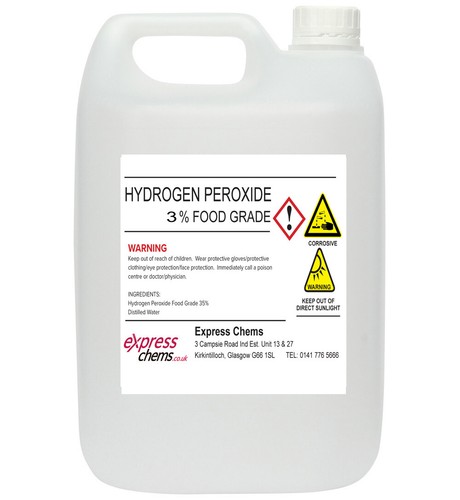 Litre hydrogen peroxide - (5l),