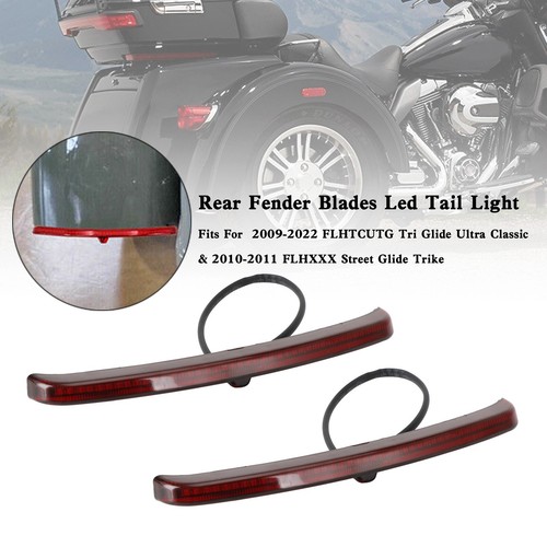 Rear fender blades led tail - fender,