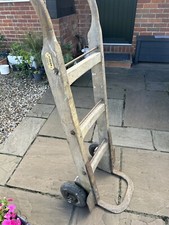 Old station sack truck by F Parr of Birmingham.