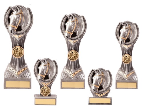 Horse show trophy head - show,