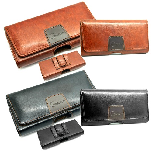 Leather holster belt - holster, clip