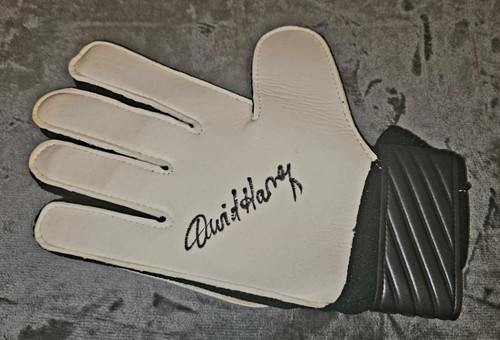 David harvey signed umbro - harvey,