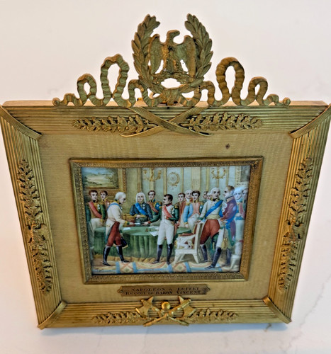 Antique miniature painting the - antique,