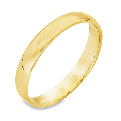22ct yellow gold plain shape - gold,