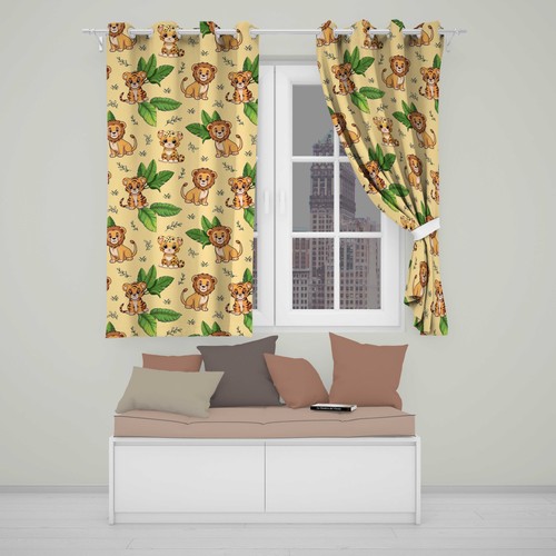 Blackout eyelet curtains - blackout,