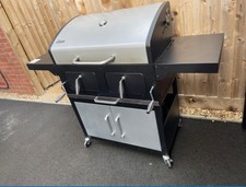 Landmann Grand XXL Broiler - Charcoal BBQ Grill - Silver 10293