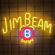 Jim Beam Neon Led Sign Home