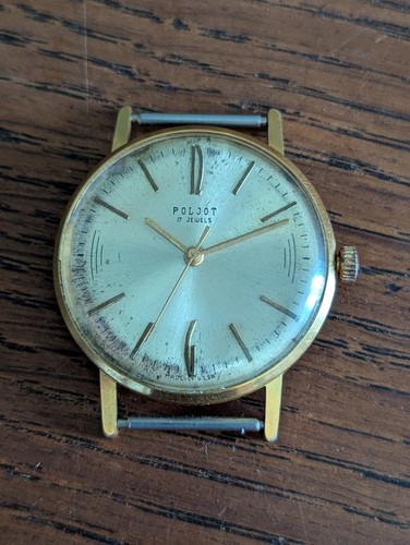 Poljot 2609 mens gold plated - 2609,