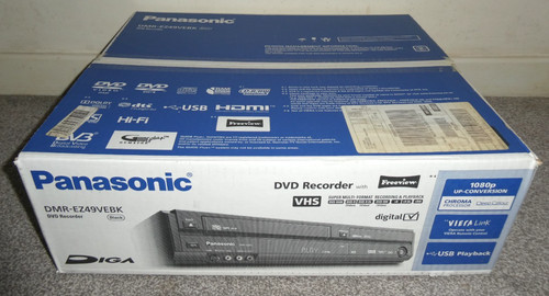 Panasonic dmr ez49v black dvd - panasonic,