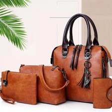 4PCS Women’s Luxury Leather