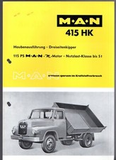 M.A.N. 415 HK Three Way Tipper