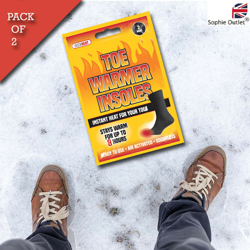 Toe warmer insoles - 2pk, instant
