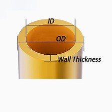 Brass Round Tube  Wall