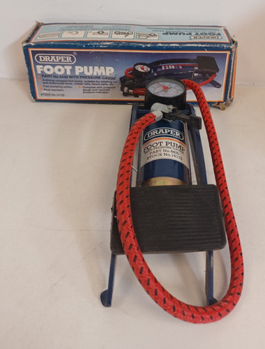 Vintage draper foot - draper, pump