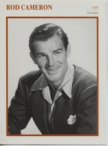 Rod cameron canadian actor - rod,