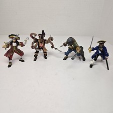 Lot of 4 Papo Pirate Figures -